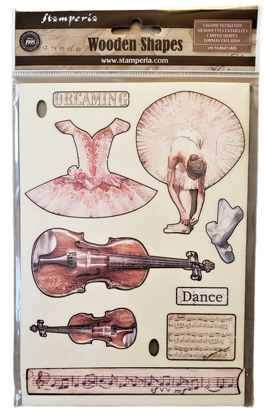 Dance and Music Decorative Chips