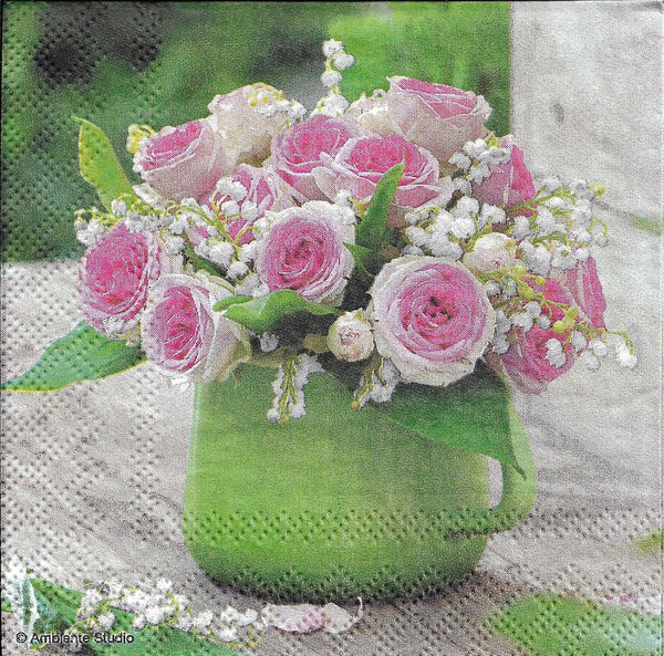 Small Bouquet Napkin Set