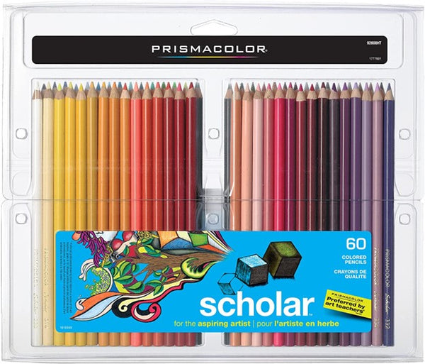 PrismaColor Scholar Colored Pencil, Set of 60