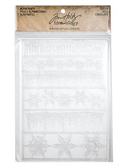 Tim Holtz Frozen Parts - Borders and Snowflakes